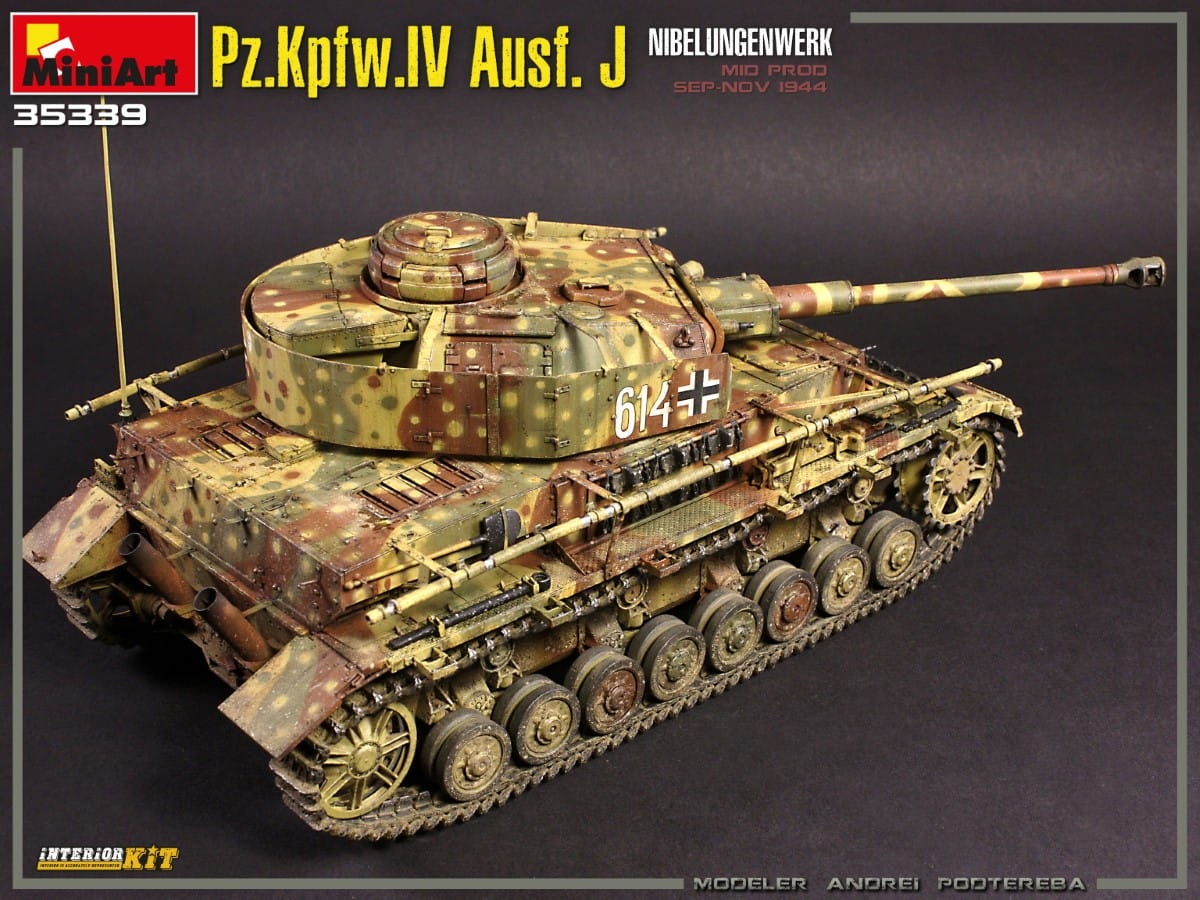 Zdjęcie dodatkowe produktu Pz.kpfw.iv Ausf. J Nibelungenwerk. Mid Prod. Sep-nov 1944 Interior Kit 1:35 MiniArt 35339