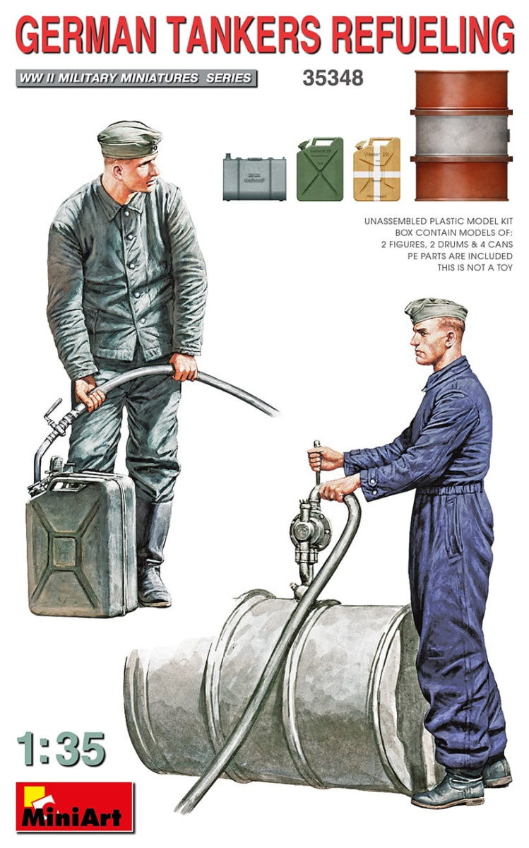 Zdjęcie główne produktu German Tankers Refueling 1:35 MiniArt 35348