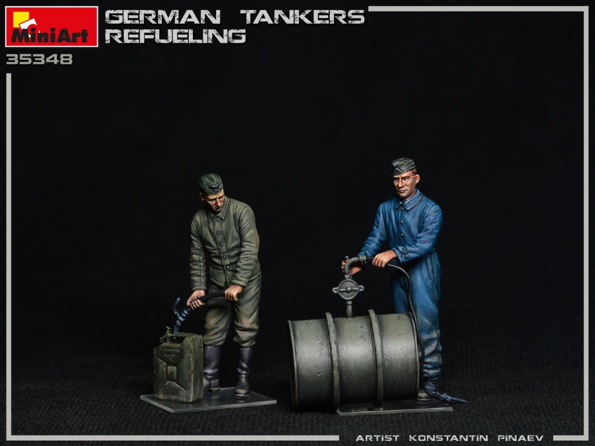 Zdjęcie dodatkowe produktu German Tankers Refueling 1:35 MiniArt 35348