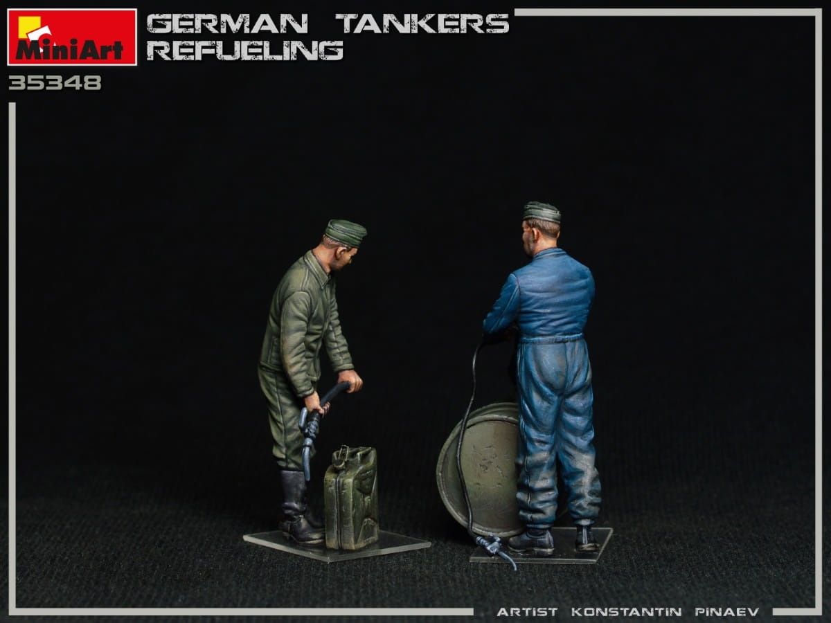 Zdjęcie dodatkowe produktu German Tankers Refueling 1:35 MiniArt 35348