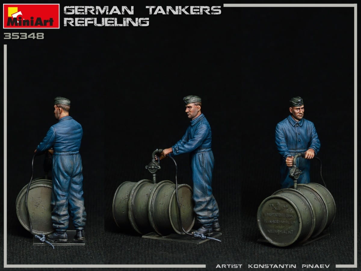 Zdjęcie dodatkowe produktu German Tankers Refueling 1:35 MiniArt 35348