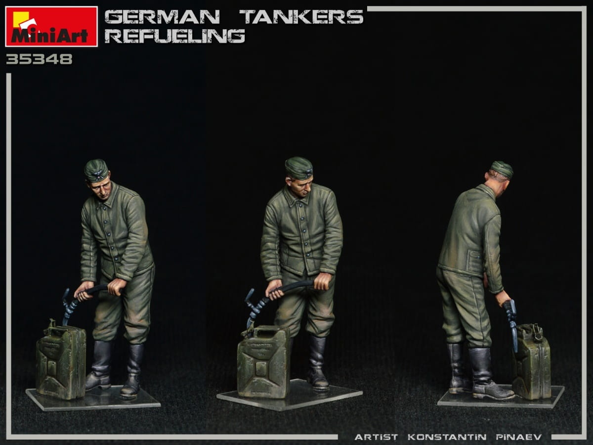 Zdjęcie dodatkowe produktu German Tankers Refueling 1:35 MiniArt 35348