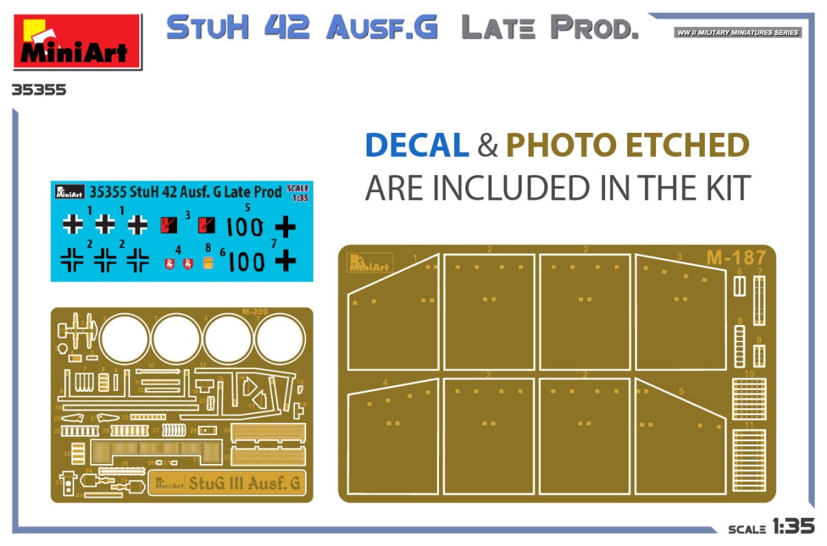 Zdjęcie dodatkowe produktu Stuh 42 Ausf. G Late Prod 1:35 MiniArt 35355