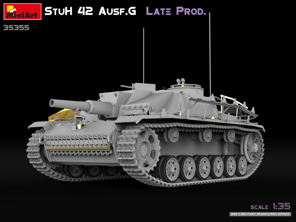 Zdjęcie dodatkowe produktu Stuh 42 Ausf. G Late Prod 1:35 MiniArt 35355