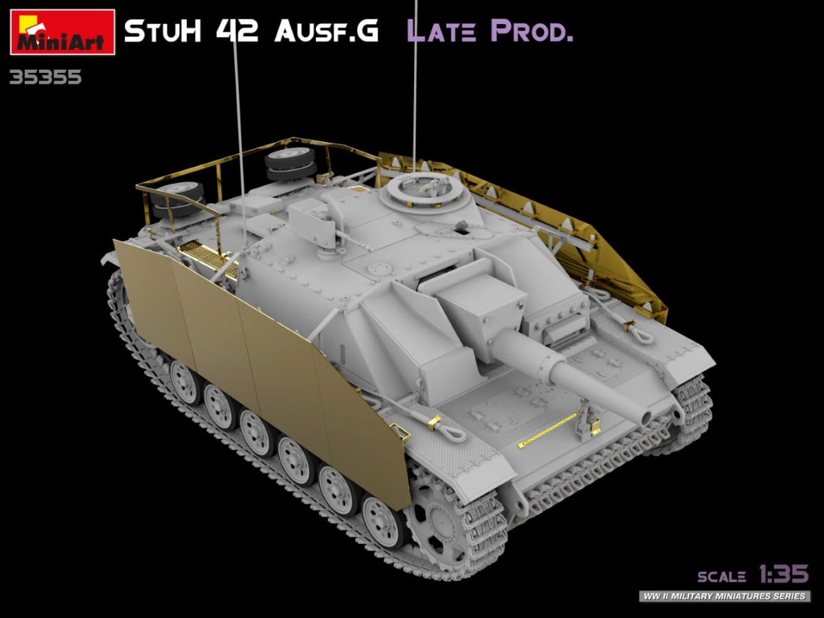 Zdjęcie dodatkowe produktu Stuh 42 Ausf. G Late Prod 1:35 MiniArt 35355