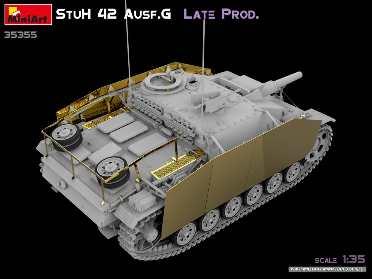 Zdjęcie dodatkowe produktu Stuh 42 Ausf. G Late Prod 1:35 MiniArt 35355