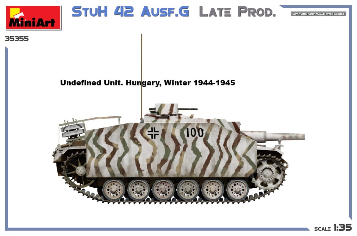 Zdjęcie dodatkowe produktu Stuh 42 Ausf. G Late Prod 1:35 MiniArt 35355