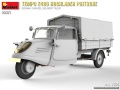 Zdjęcie dodatkowe produktu Tempo E400 Hochlader Pritsche. German 3-wheel Delivery Truck 1:35 MiniArt 35371