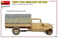 Zdjęcie dodatkowe produktu Tempo E400 Hochlader Pritsche. German 3-wheel Delivery Truck 1:35 MiniArt 35371