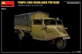 Zdjęcie dodatkowe produktu Tempo E400 Hochlader Pritsche. German 3-wheel Delivery Truck 1:35 MiniArt 35371