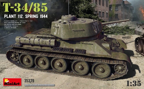 T-34/85 Plant 112. Spring 1944 1:35 MiniArt 35379