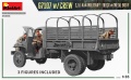 Zdjęcie dodatkowe produktu G7107 W/crew 1,5t 4x4 Cargo Truck W/metal Body 1:35 MiniArt 35383