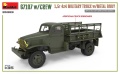 Zdjęcie dodatkowe produktu G7107 W/crew 1,5t 4x4 Cargo Truck W/metal Body 1:35 MiniArt 35383