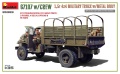Zdjęcie dodatkowe produktu G7107 W/crew 1,5t 4x4 Cargo Truck W/metal Body 1:35 MiniArt 35383