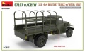 Zdjęcie dodatkowe produktu G7107 W/crew 1,5t 4x4 Cargo Truck W/metal Body 1:35 MiniArt 35383
