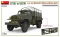 Zdjęcie dodatkowe produktu G7107 W/crew 1,5t 4x4 Cargo Truck W/metal Body 1:35 MiniArt 35383