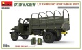 Zdjęcie dodatkowe produktu G7107 W/crew 1,5t 4x4 Cargo Truck W/metal Body 1:35 MiniArt 35383