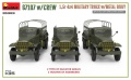 Zdjęcie dodatkowe produktu G7107 W/crew 1,5t 4x4 Cargo Truck W/metal Body 1:35 MiniArt 35383