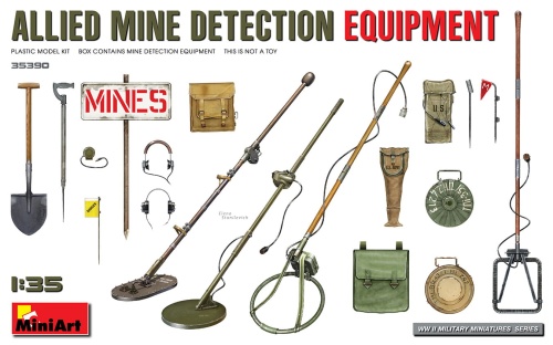 Allied Mine Detection Equipment 1:35 MiniArt 35390