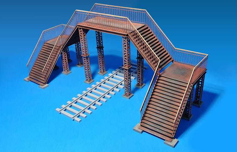 Zdjęcie dodatkowe produktu Pedestrian Bridge 1:35 MiniArt 35522