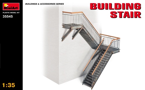 Building Stair 1:35 MiniArt 35545