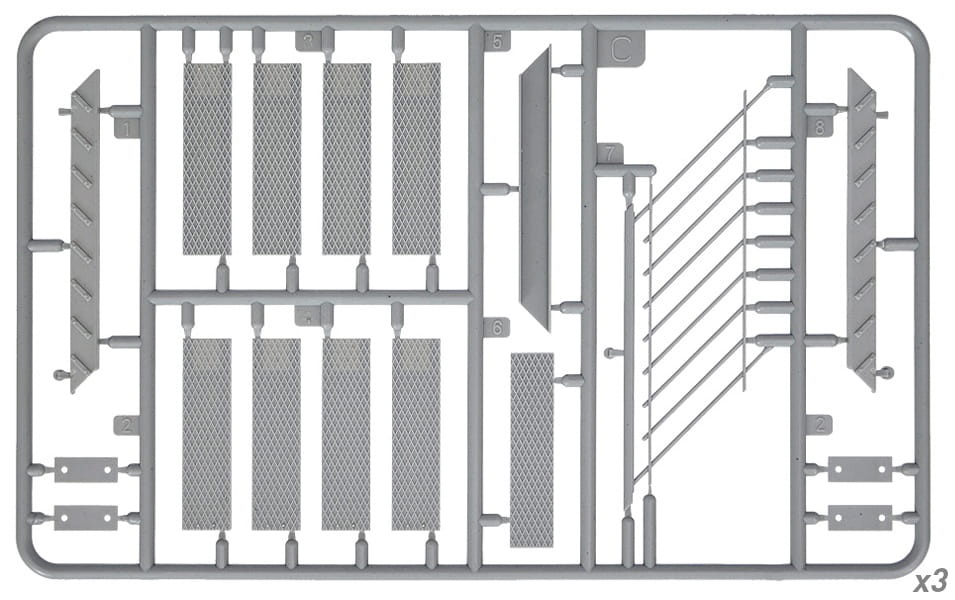 Zdjęcie dodatkowe produktu Building Stair 1:35 MiniArt 35545