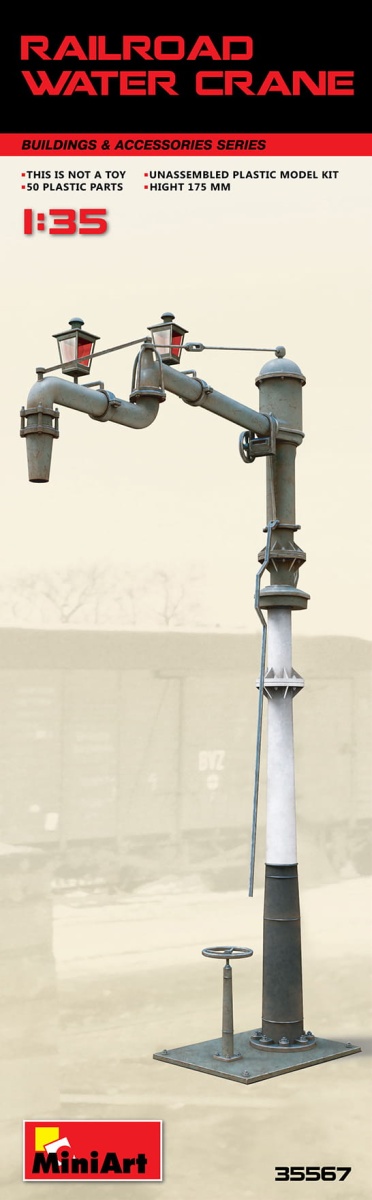 Zdjęcie główne produktu Railroad Water Crane 1:35 MiniArt 35567