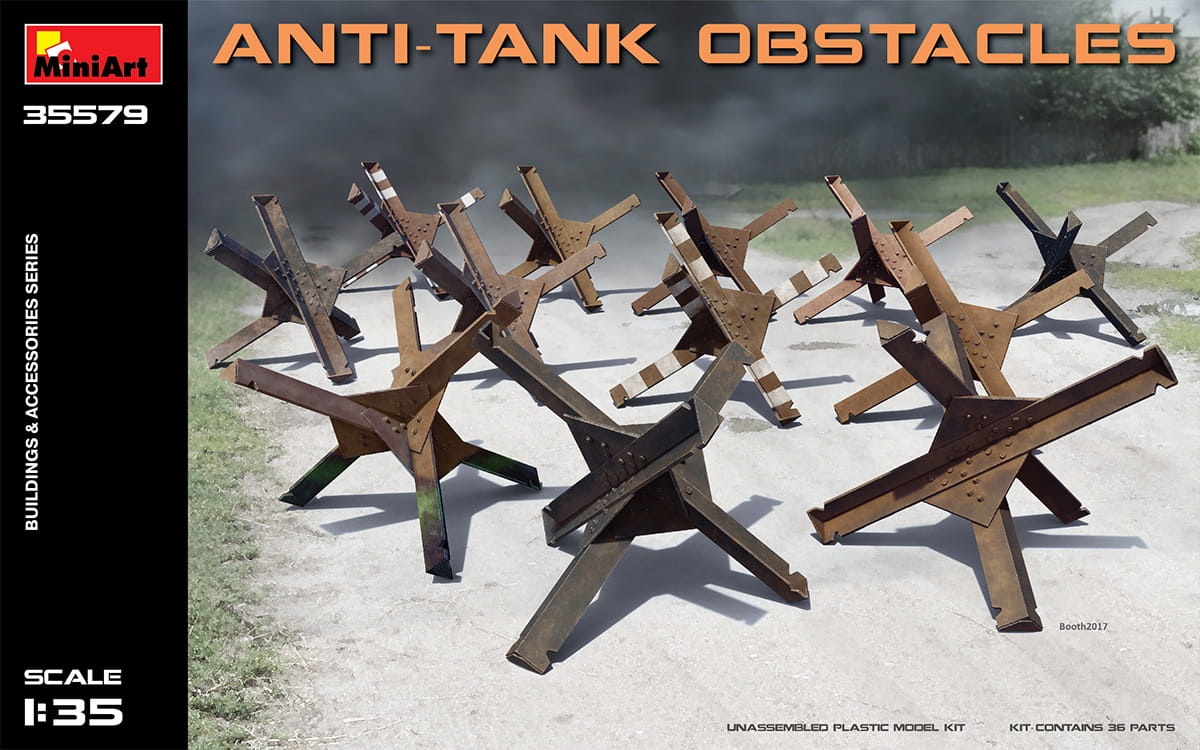 Zdjęcie główne produktu Anti-tank Obstacles 1:35 MiniArt 35579