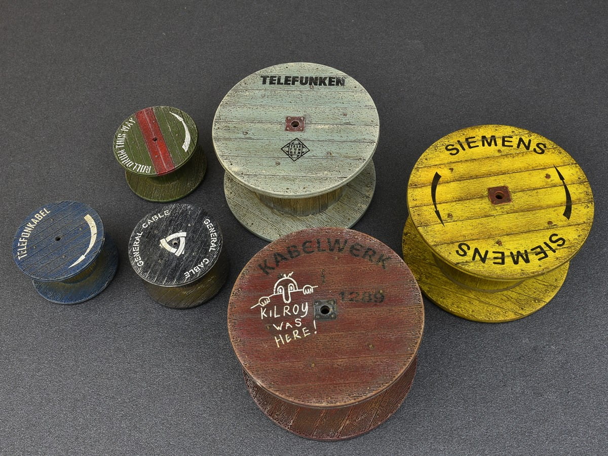 Zdjęcie dodatkowe produktu Cable Spools 1:35 MiniArt 35583