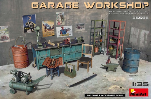 Garage Workshop 1:35 MiniArt 35596