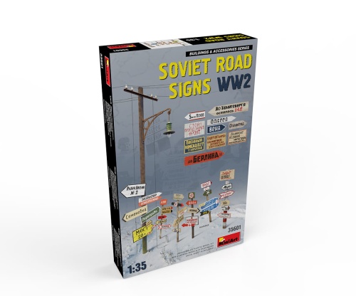 Soviet Road Signs WW2 1:35 MiniArt 35601