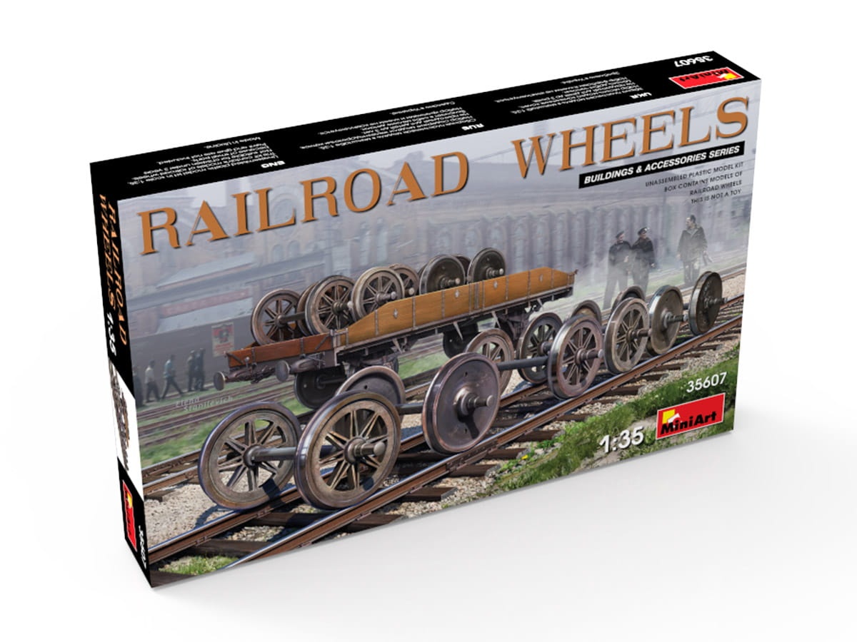 Zdjęcie dodatkowe produktu Railroad Wheels 1:35 MiniArt 35607