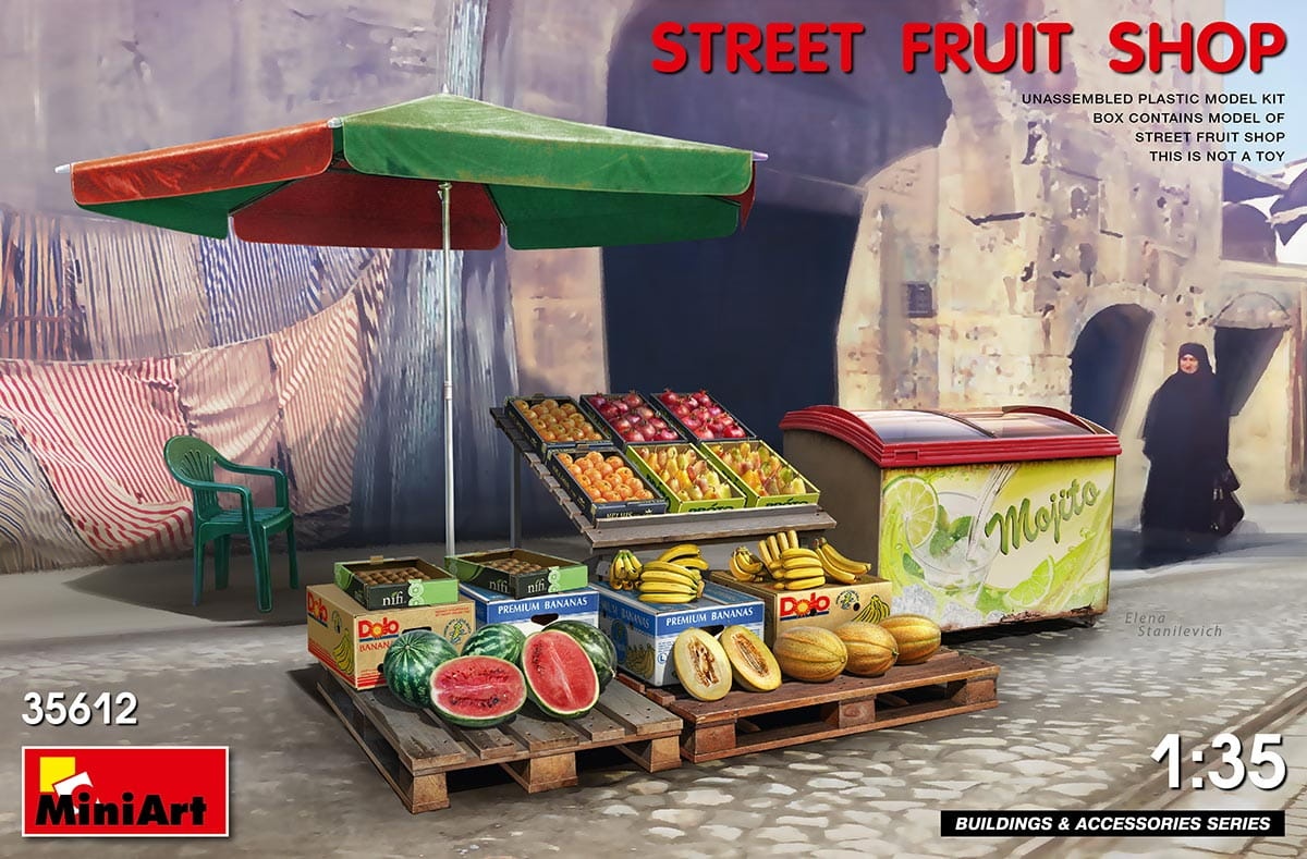 Zdjęcie główne produktu Street Fruit Shop 1:35 MiniArt 35612