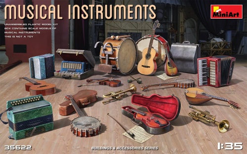 Musical Instruments 1:35 MiniArt 35622