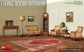 Zdjęcie główne produktu Living Room Interior 1:35 MiniArt 35646