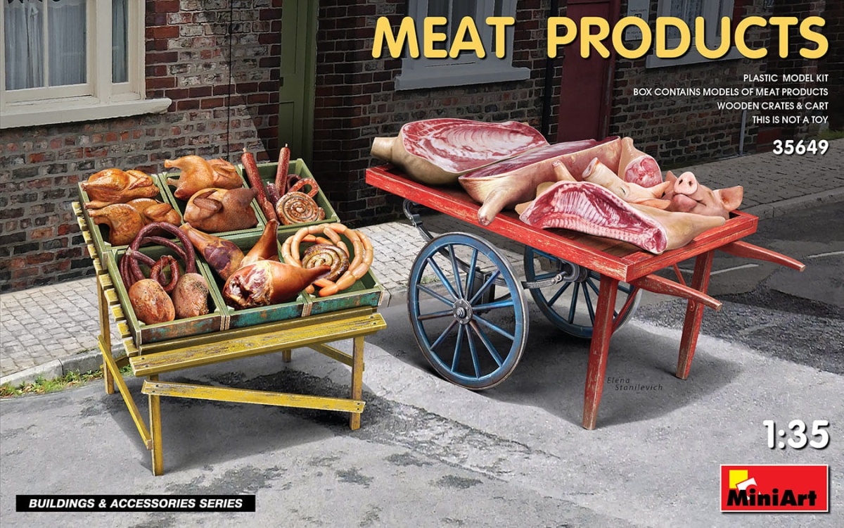Zdjęcie główne produktu Meat Products 1:35 MiniArt 35649