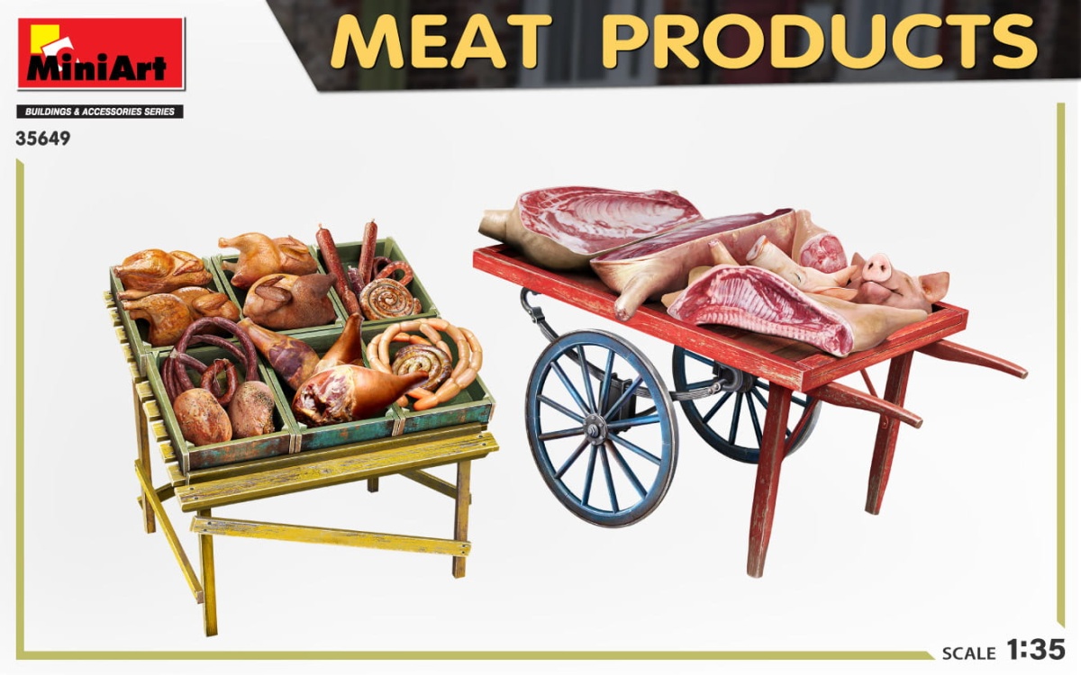 Zdjęcie dodatkowe produktu Meat Products 1:35 MiniArt 35649