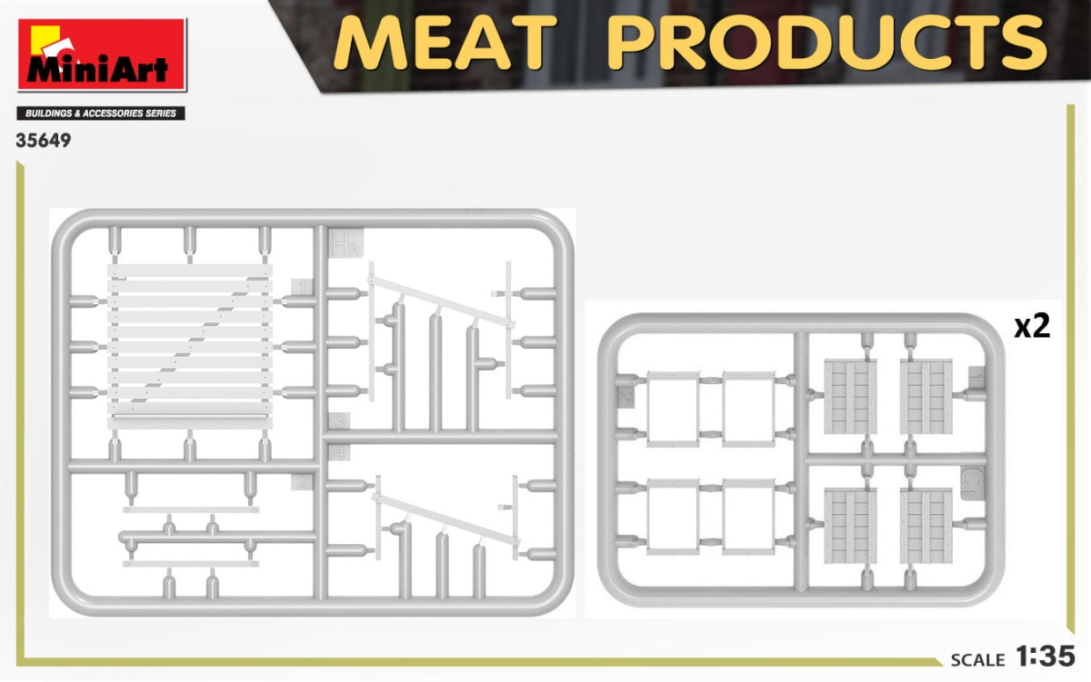 Zdjęcie dodatkowe produktu Meat Products 1:35 MiniArt 35649