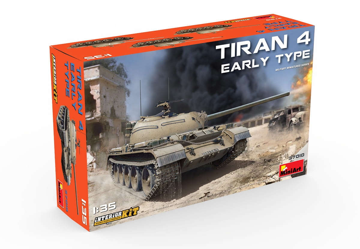 Zdjęcie dodatkowe produktu Tiran 4 Early Type. Interior Kit 1:35 MiniArt 37010