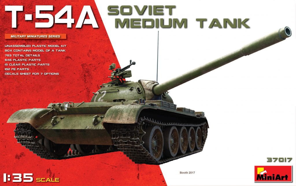 Zdjęcie główne produktu T-54a Soviet Medium Tank 1:35 MiniArt 37017