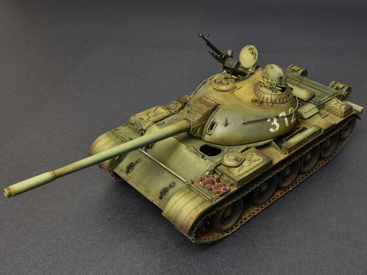 Zdjęcie dodatkowe produktu T-54a Soviet Medium Tank 1:35 MiniArt 37017