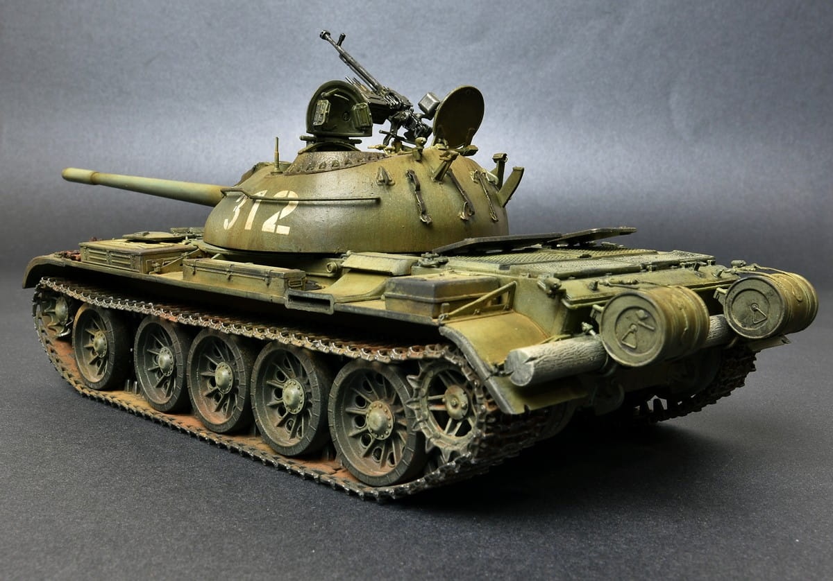 Zdjęcie dodatkowe produktu T-54a Soviet Medium Tank 1:35 MiniArt 37017