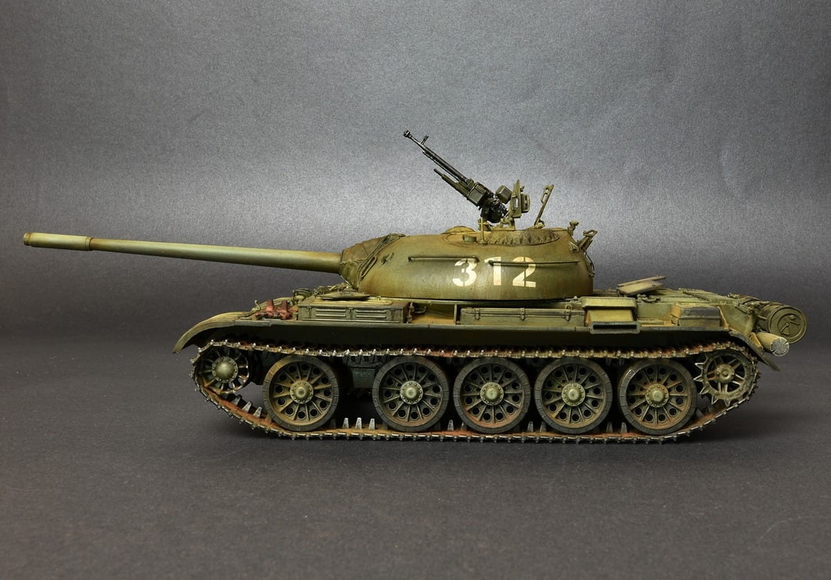 Zdjęcie dodatkowe produktu T-54a Soviet Medium Tank 1:35 MiniArt 37017