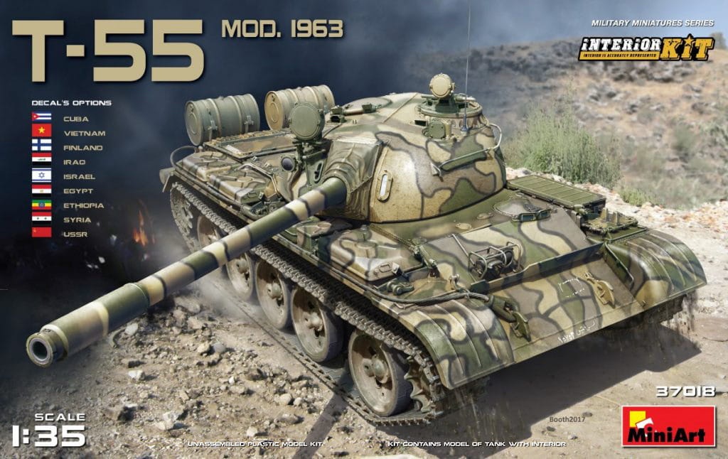 Zdjęcie główne produktu T-55 Mod. 1963 Interior Kit 1:35 MiniArt 37018