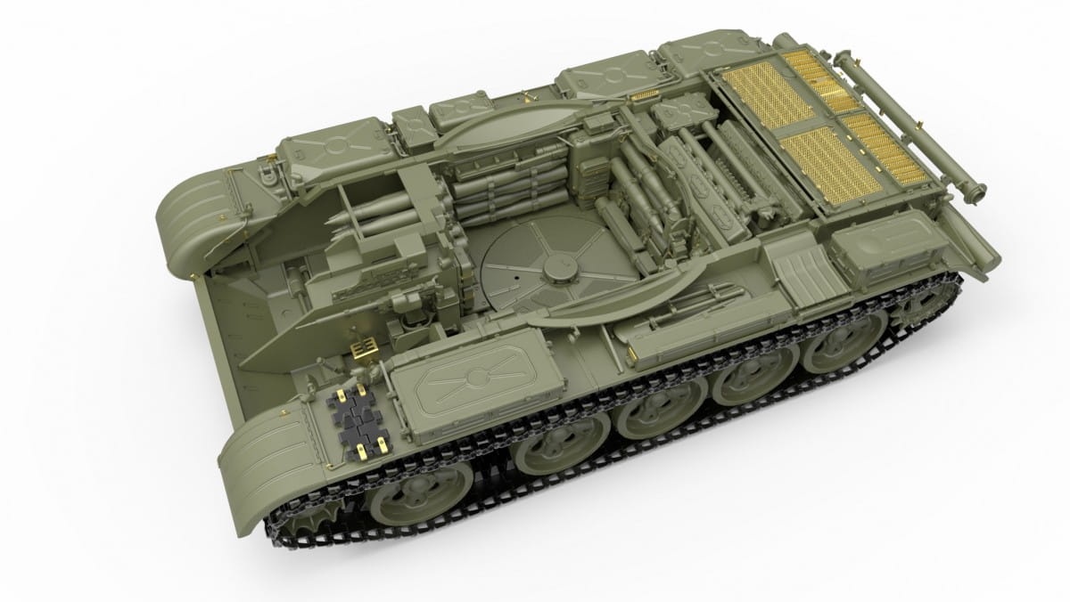 Zdjęcie dodatkowe produktu T-55 Mod. 1963 Interior Kit 1:35 MiniArt 37018