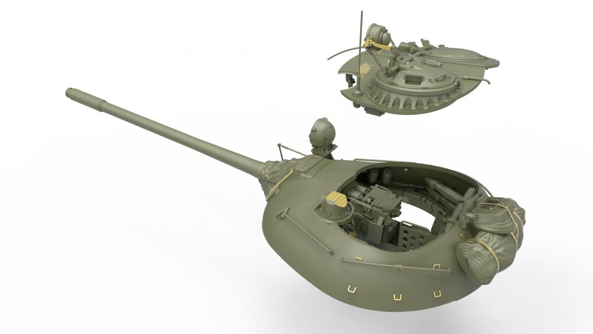 Zdjęcie dodatkowe produktu T-55 Mod. 1963 Interior Kit 1:35 MiniArt 37018