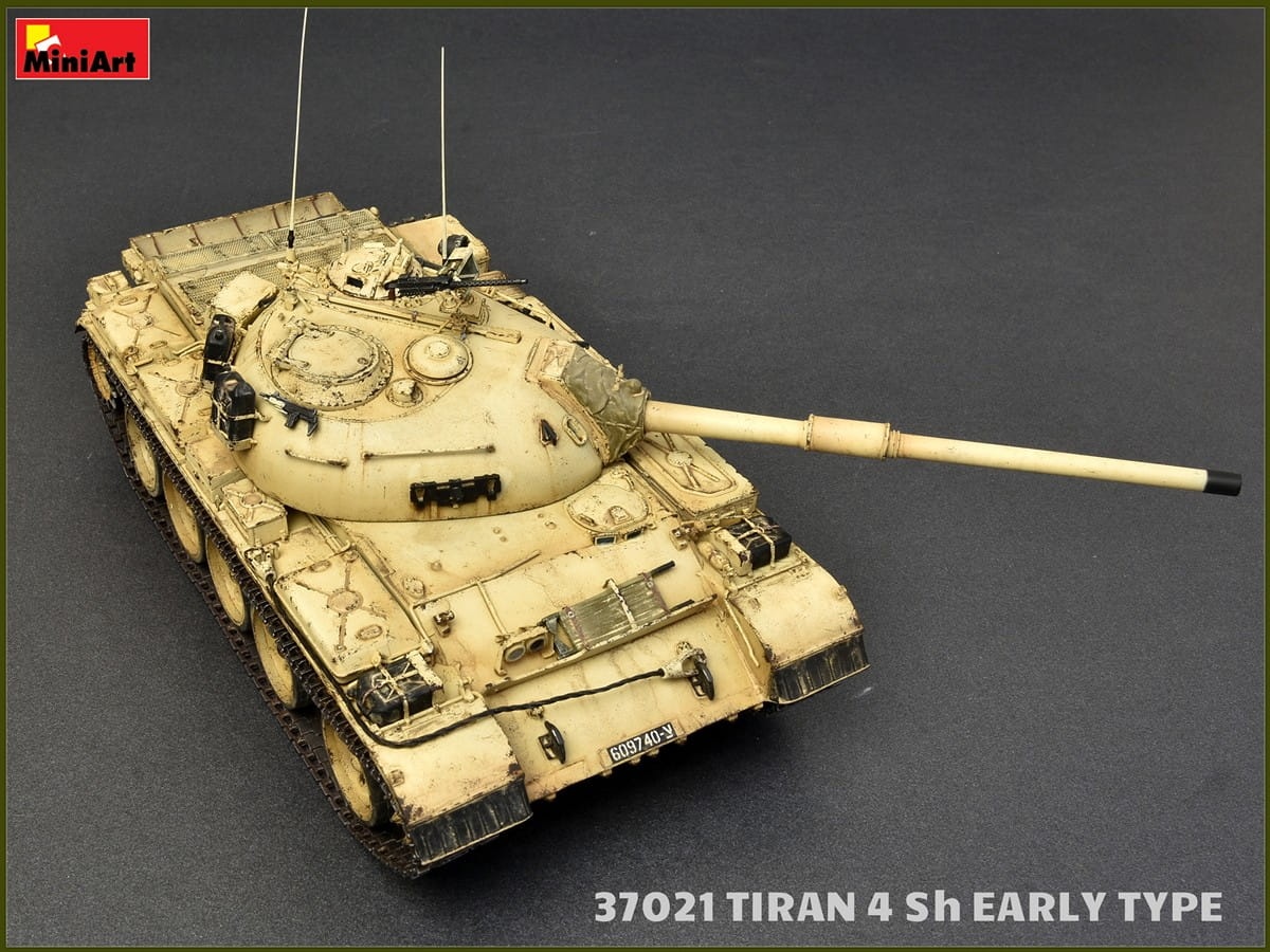 Zdjęcie dodatkowe produktu Tiran 4 Sh Early Type. Interior Kit 1:35 MiniArt 37021