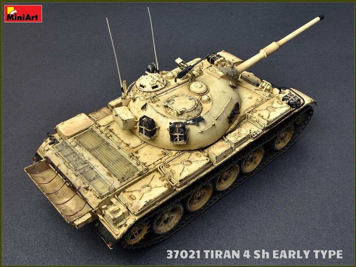 Zdjęcie dodatkowe produktu Tiran 4 Sh Early Type. Interior Kit 1:35 MiniArt 37021