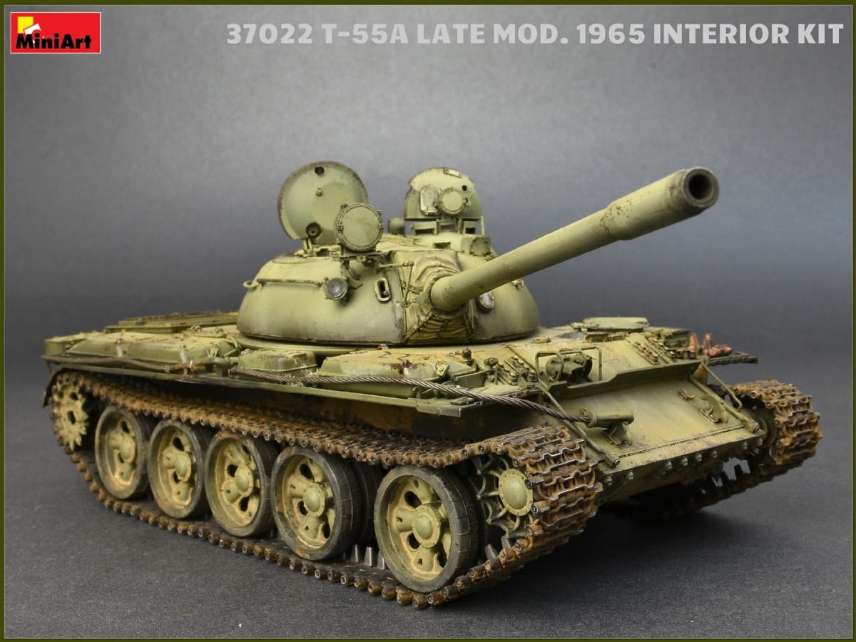Zdjęcie dodatkowe produktu T-55a Late Mod. 1965 Interior Kit 1:35 MiniArt 37022