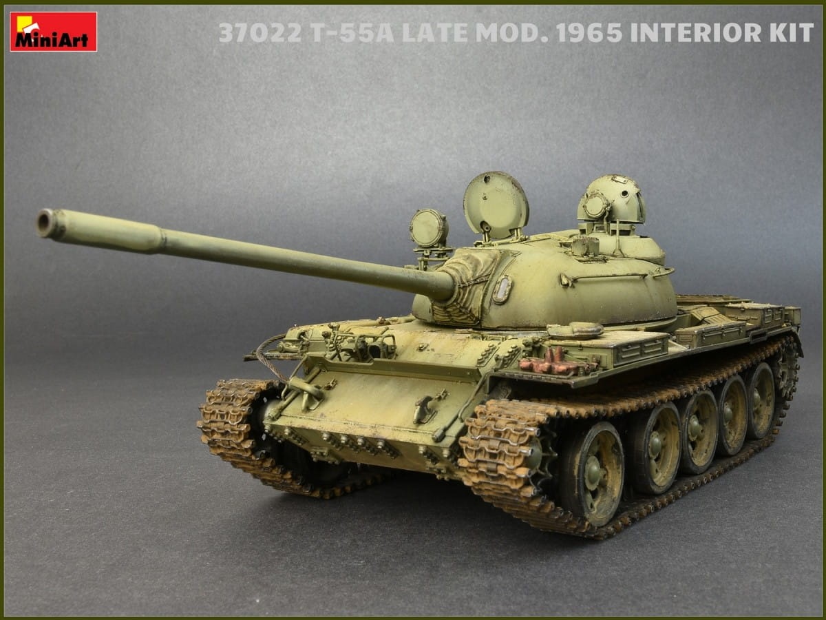 Zdjęcie dodatkowe produktu T-55a Late Mod. 1965 Interior Kit 1:35 MiniArt 37022